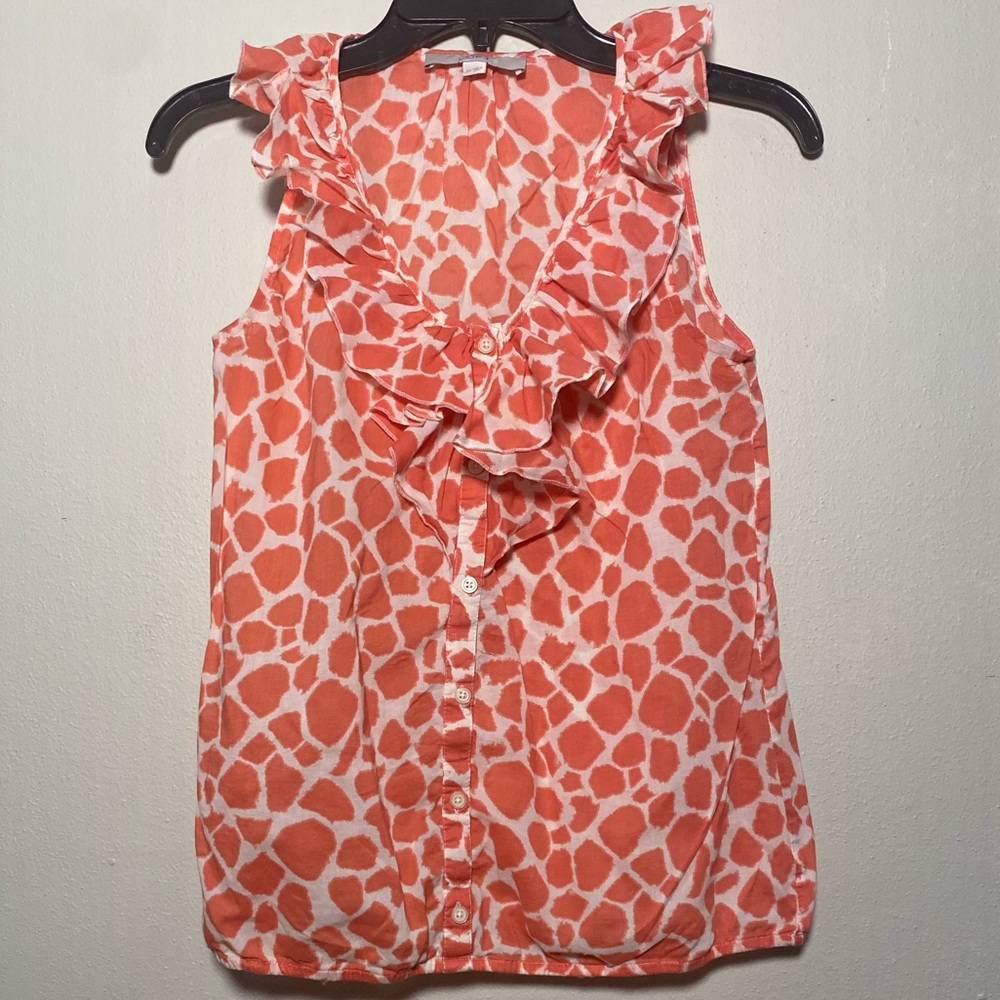 🎉SALE 3/$30🎉 Loft ruffle top